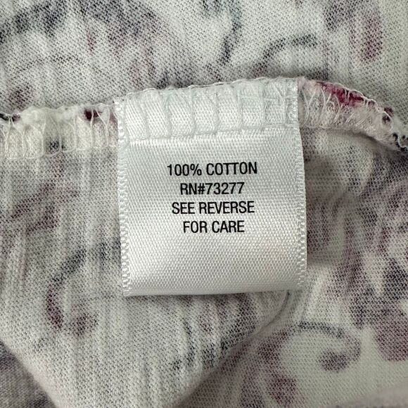 Croft & Barrow Curved Hem Top Cotton XL - Picture 6 of 7